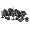 KOZEEY 30pcs Push Clip Rivet Nylon Car Clip for Toyota