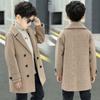 Boys' Thick Wool Coat, Autumn/Winter Children's Padded Coat