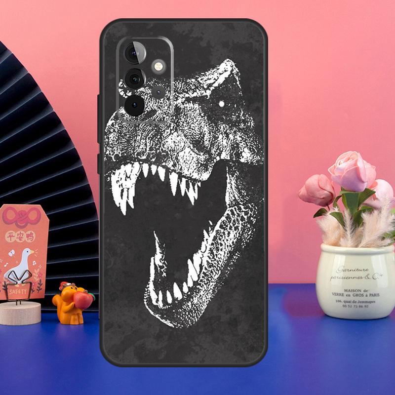 Cute Dino Dinosaur Case For Samsung Galaxy A54 A34 A24 A14 A73 A53 A33 A23 A13 A52 A32 A22 A12 A51 A71 Cover