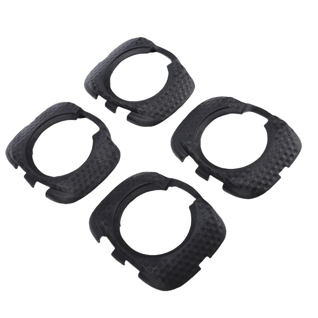 2 Pairs Bike Pedal Cleat Cov  Fit for   ABS Wear   Anti Slip Cycling Shoes Cleat Protector