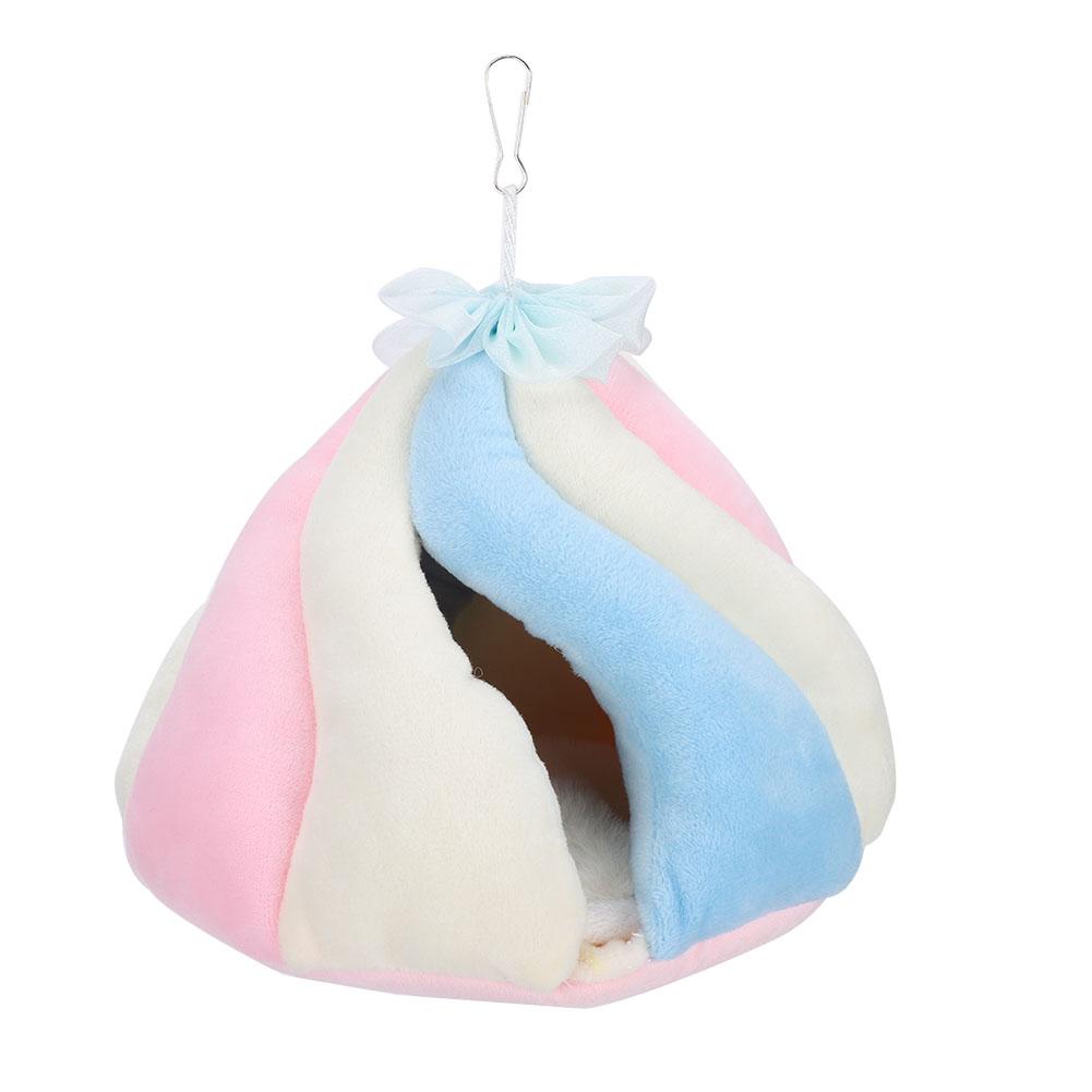 

Lovely Small Pet Cotton Nest Colorful Comfortable Hamster Hammock Hanging House with Hook