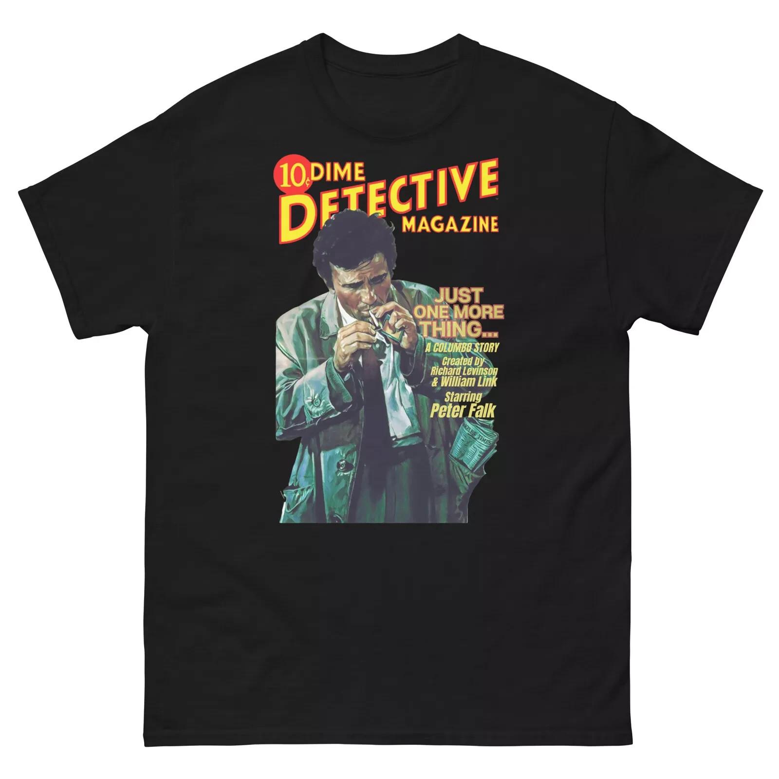 Detective Columbo T-Shirt Classic TV Show Retro Vintage Mystery T-Shirt XXXXL