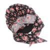 Fashion Printed Headwear Pre-Tied Muslim Turban Hair Loss Hat Chemo Pirate Cap Cancer Head Scarf