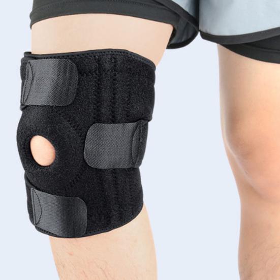 Adjustable Knee Brace Knee Pain Relief Patella Stabilization Support Sports Fitness Running Knee