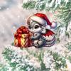 Christmas Dragon Baby Acrylic Christmas Hanging Ornament Christmas Tree Hanging Ornament Pendant Ornament Birds Glass