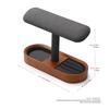 Oirlv Watch Watch Wooden Display Compatible with Qualified SM21202 Stand, 2-4 Stand, Stand, Storage, Photography, High-End, Stylish, Invoices, (Dark