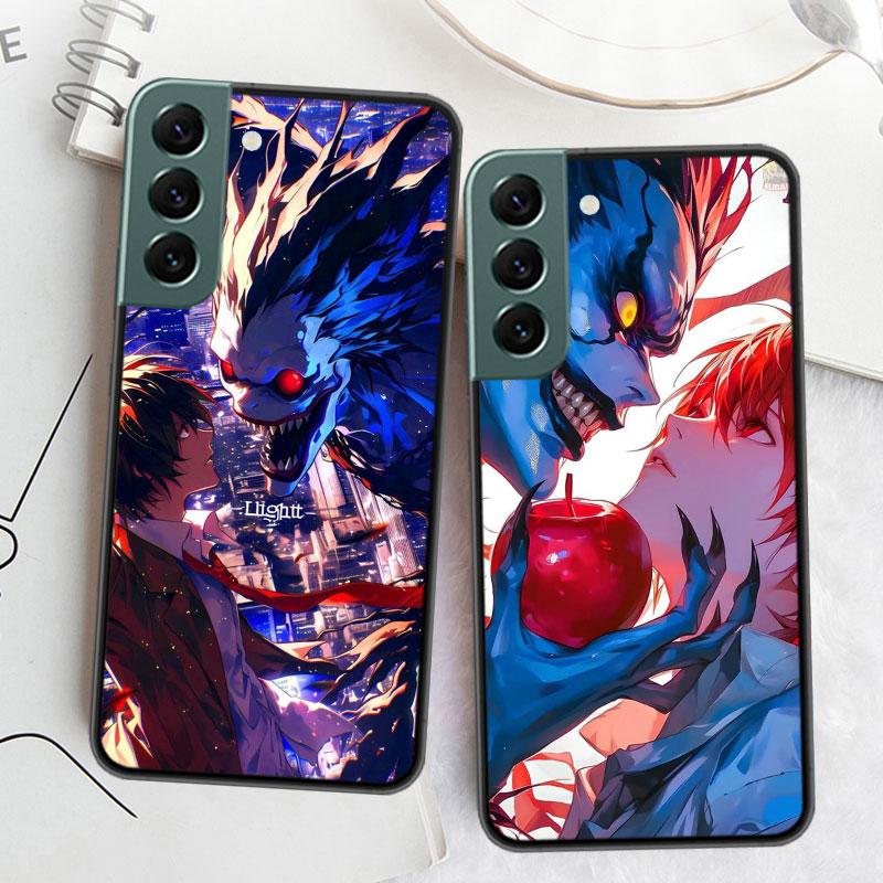 Anime Deth Note Light Yagami Phone Case Samsung A14 A24 A34 A54 A03S A04S A13 A23 A33 A53 A73 A70 A50S A30 A40 A71 A51 A41 A31 A