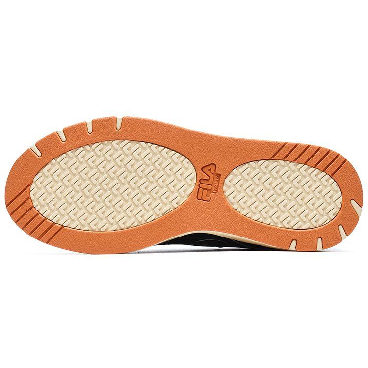 Fila Slam 22 Fabric Synthetic Leather Durable Low-Top Skate Shoes Men Sneaker Black Shadow-Gray F12M231217FBD