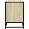 TV Cabinet in Sonoma Oak 150 x 35 x 41 cm Particleboard and Metal