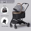 Lightweight Foldable Pet Stroller for Small Dogs & Cats