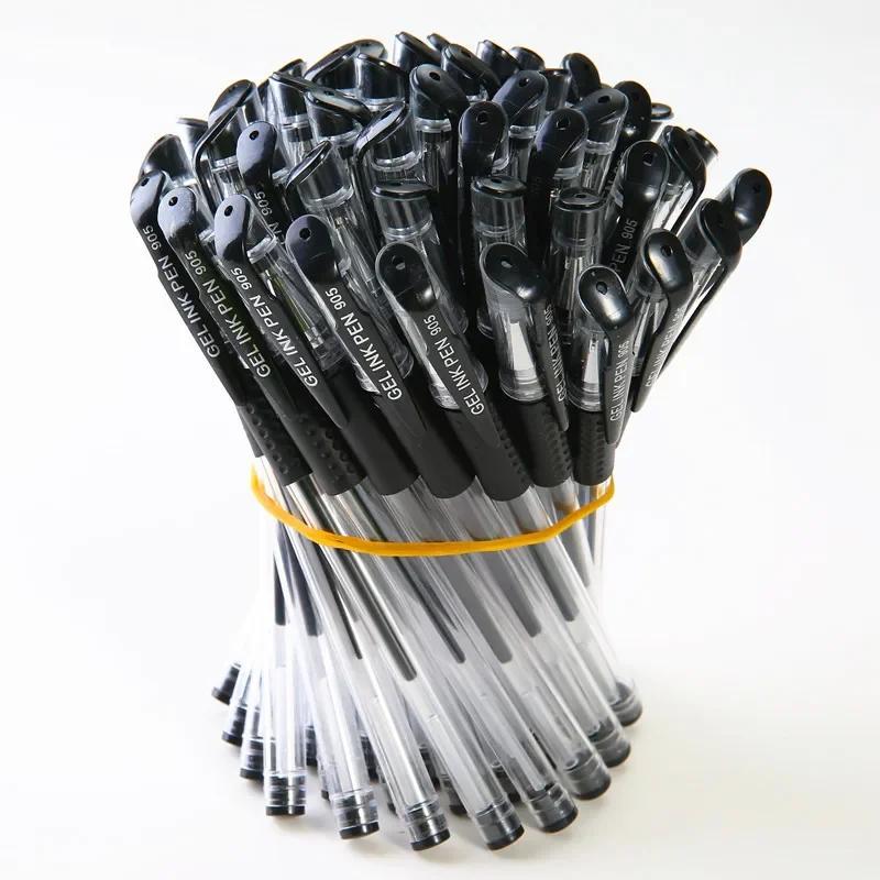 20 PC Smooth Writing Black Blue And Red Ink 0.5mm Pen Student Gel Pen Office Stationery And School Supplies Wholesale