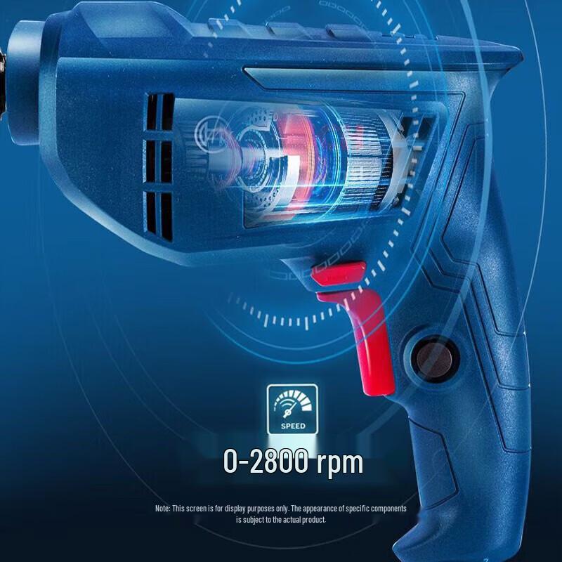 Bosch GBM400 Electric Drill with Forward/Reverse & Variable Speed CN plug (adapter included)