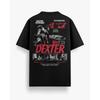 Klassische TV-Serie Dexter Print T-Shirt Lässig Baumwolle Retro T-Shirt Herrenmode Übergroß Streetwear Unisex