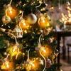 Accessory Cord with 10 Led Light Bulb, LED Light Bulb C7 Cord Clip Lights Christmas Cabin, for Christmas Village Houses Craft Decoration