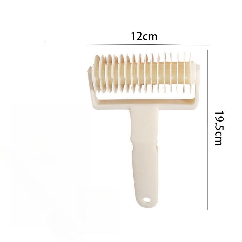 1pc Small/medium/large Pastry Checkered Roller Cutter, Household Baking Roller, for Dough, Cookies, Pies, Household Kitchen Baking Tools