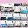 Comfortable And Stretchable Printed Slipcover Without Armrest Sofa Bed Cover For Modern Living Spaces