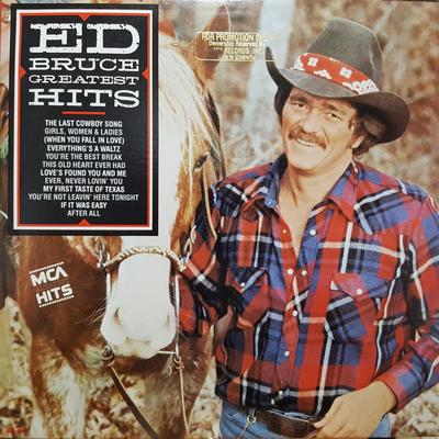 LP Record ED BRUCE - Greatest Hits MCA5577 MCA Records 1985 US Folk Used