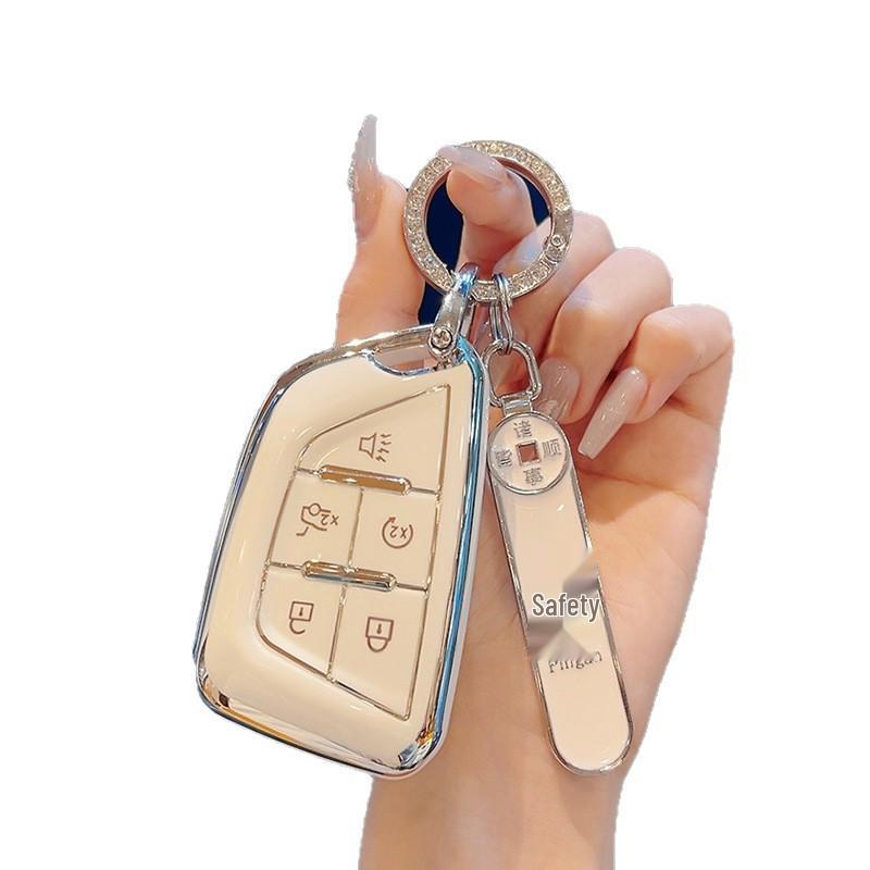 Cadillac Schlüsseletui für XT4, XT5, CT5, CT6, CT4, ATSL und GT4 - Speziell für Frauen entwickelt