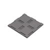 2 Pcs PLATE 16X16X2/3, W/ 8 Cut Out, Road ,Street 16x16 Baseplate Compatible with 69958 Building Blocks Toys Accessories