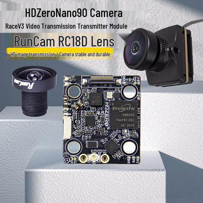 HDZero Nano 90 V2 5-inch HD FPV Drone Camera Lens