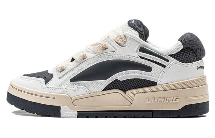Li Ning Journey V2 Нескользящие, Износостойкие, Легкие Низкие Кеды для Скейтбординга Женские Бежевые AGCT138-4 37