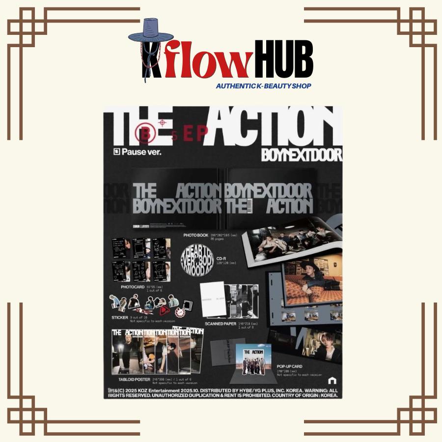 

[В НАЯВНОСТІ] BOYNEXTDOOR - 5-й EP THE ACTION NORMAL Вер.. АЛЬБОМ PAUSE + NO POB