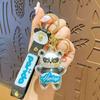 Lightning Red Panda Cartoon Pendant Doll Keychain Bag Couple Small Gift Keychain Pendant