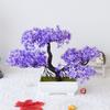 Gartenarrangement Ornamente Plastikpflanzen Bonsai Kleiner Baum Topf Kunstpflanze Topfblume Heim Zimmer Tischdekoration