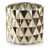 MODERN GOLD CERAMIC FLOWER POT COVER