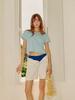 Sistina Cotton Logo Crop T-Shirt_Asjtso21010