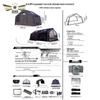 3509 Inflatable Cotton Camping Tent