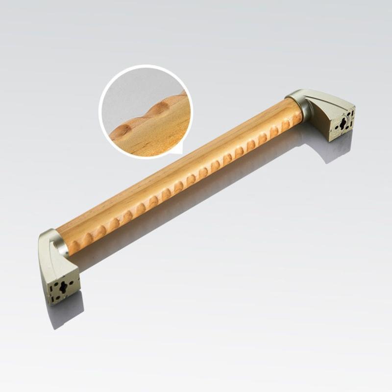 Shower Grab Bar Solid Wooden Bathroom Grab Bar Shower Handle Bath Handle Grab Bars Senior for Bathroom Security