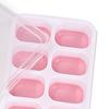 Silicone Ice Cube Tray with Lid BPA-free Ice Mold for Freezer One-Click Release Large Capacity Ice Maker for Home Bar Kitchen
