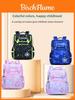 Space Backpack For Kids With Large Capacity And Cartoon Design For School Use