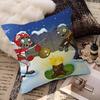 Classic Game PPlants Vs ZZombies Cushion Cover Polyester Sofa Cushions Decorative Throw Pillows Home Decoration Pillowcover