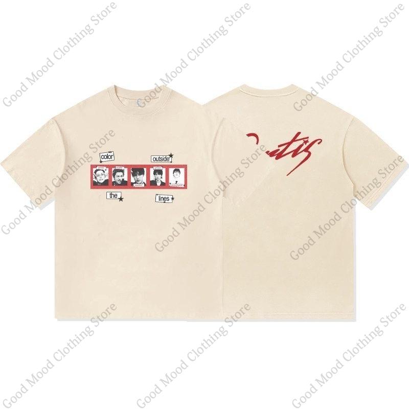 

CORTIS Print T Shirt Kpop Fashion KEONHO JUHOON SEONGHYEON Fans Tshirt Unisex Women High Quality Cotton Short Sleeve Tee Tops M
