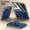 Luxury PU Leather Case Rotating Magnetic Bracket Phone Case, for IPhone Ultra 18 Fold High-definition Privacy Screen Protector