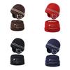 Childrens Acrylic Knit Hat And Scarf Set With Ear Protection For Winter Outdoor Wear
