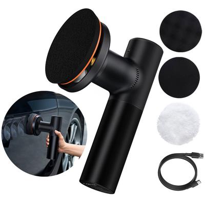 Cordless Electric Polishing Machine Wax Polisher 30W Black