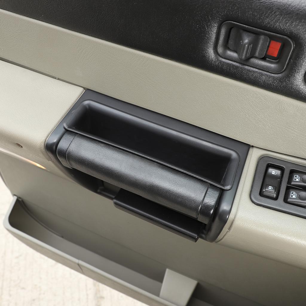For Hummer H2 2003-2007 ABS Black Car Multifunction Door Armrest Container Box Storage Tray Car