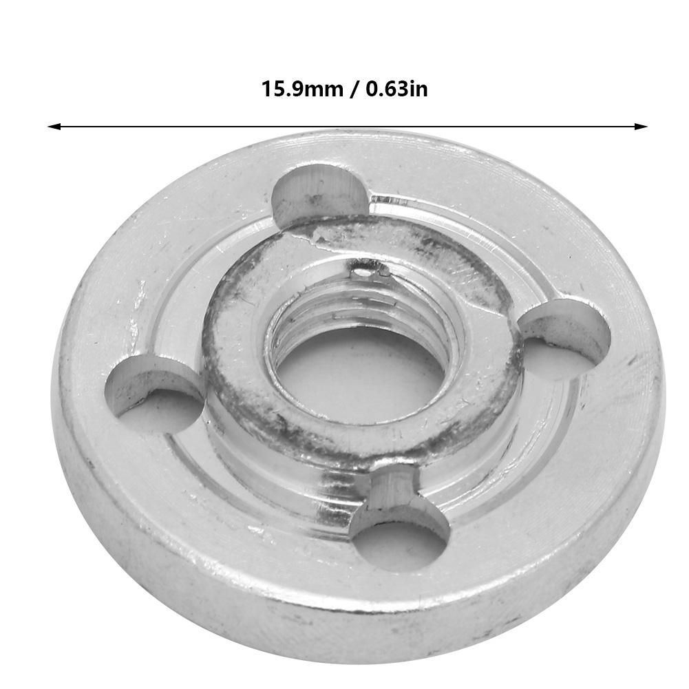 1 Pair Electrical Angle Grinder Replacement Fitting Part Inner Outer Flange Set(F3)
