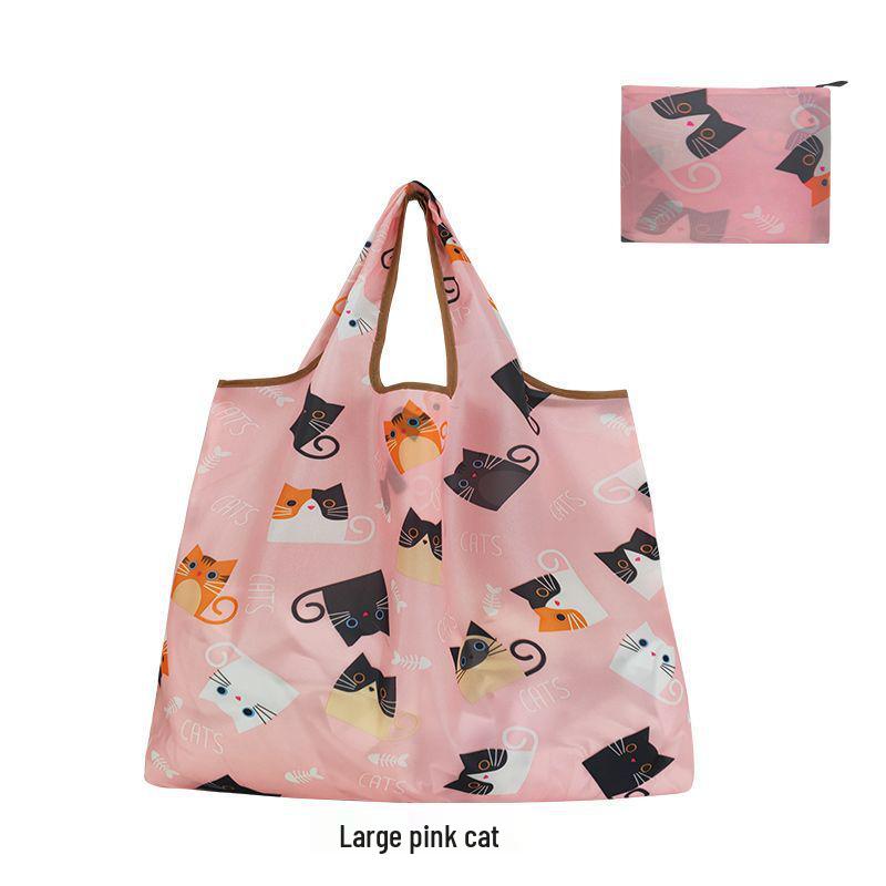 Geantă Tote Ecologică Pliabilă din Pânză Oxford - Mare, Portabilă, Impermeabilă pentru Cumpărături