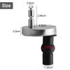 2x Toilet Seat Hinges Stable Stainless Steel + Plastic Top Close Heavy Duty Release Quick Replacement Spare Parts