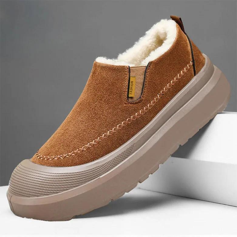 

Style Men s Warm Fashion Non-Slip Casual Shoes, with A Minimalist Design and Fleece-Lined Interior 2026 New 39 малиновый