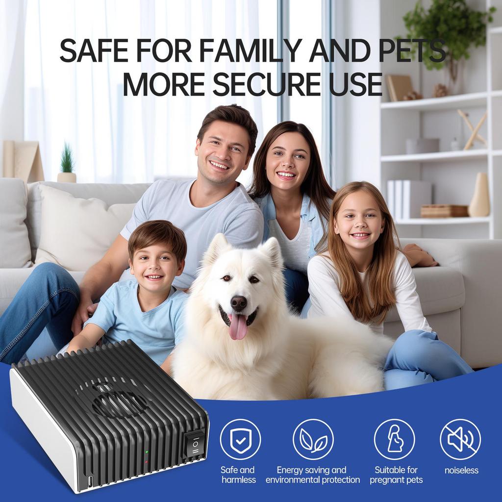 Tragbares 4-in-1 Ultraschall-Abwehrmittel für Mücken, Ratten & Mäuse - 360° Schutz