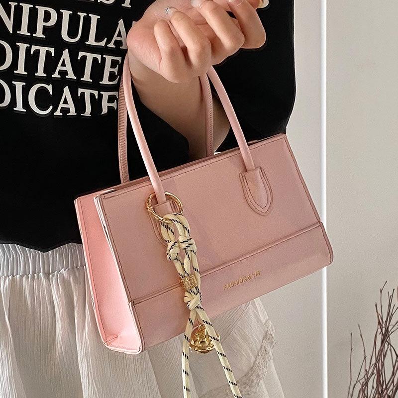 2025 neue High-End einfache Nische vielseitige tragbare kleine quadratische Tasche lässige Pendelmode Messenger Bag Damen