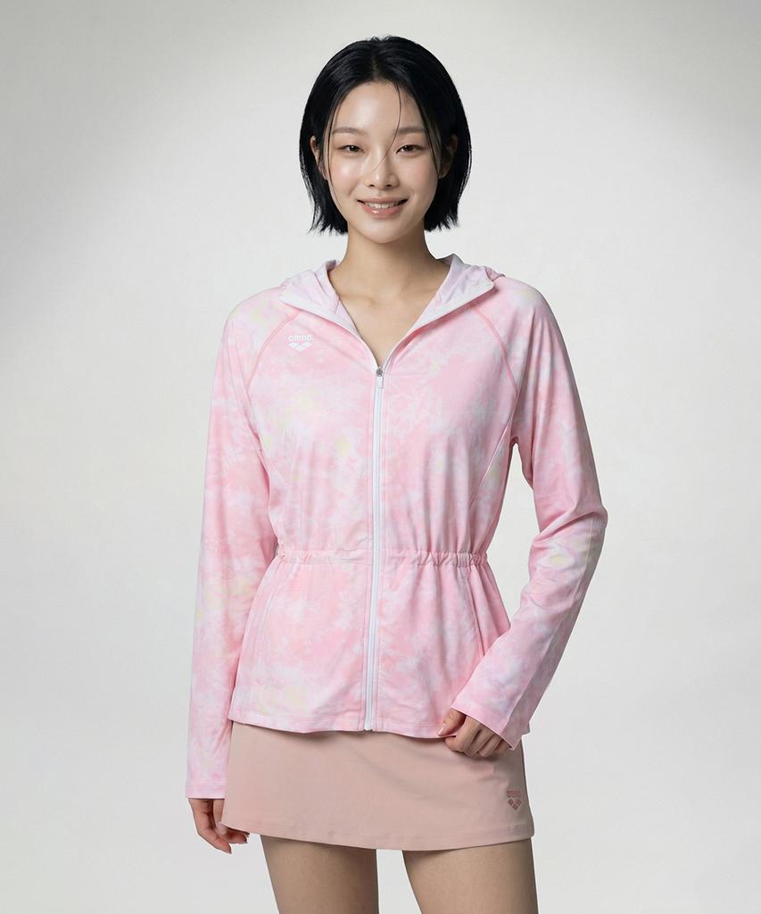 Alena Solargard Women'S Hooded Zip-Up Rash Guard A6Bl1Qr15Lpk
