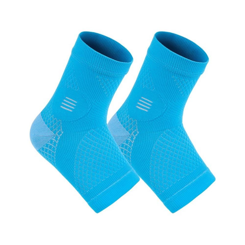 1Pair Anti Sprain Sports Ankle Brace Reduce Vibration Joint Protection Ankle Protector Elastic Support Compression Socks Running