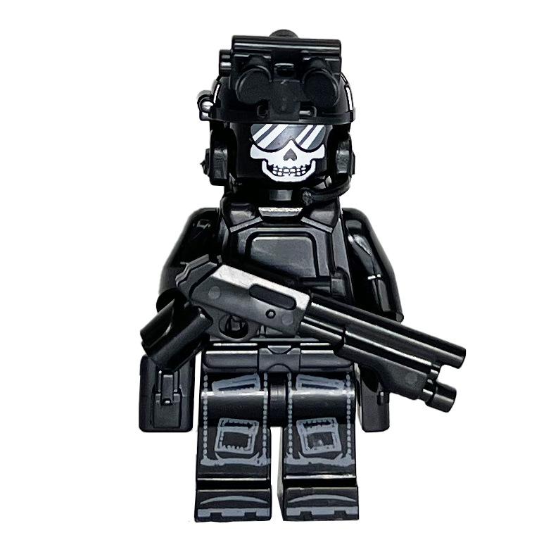 Military Doll Ghost Special Forces Equipment Weapon Doll Puzzle Assembling Toy