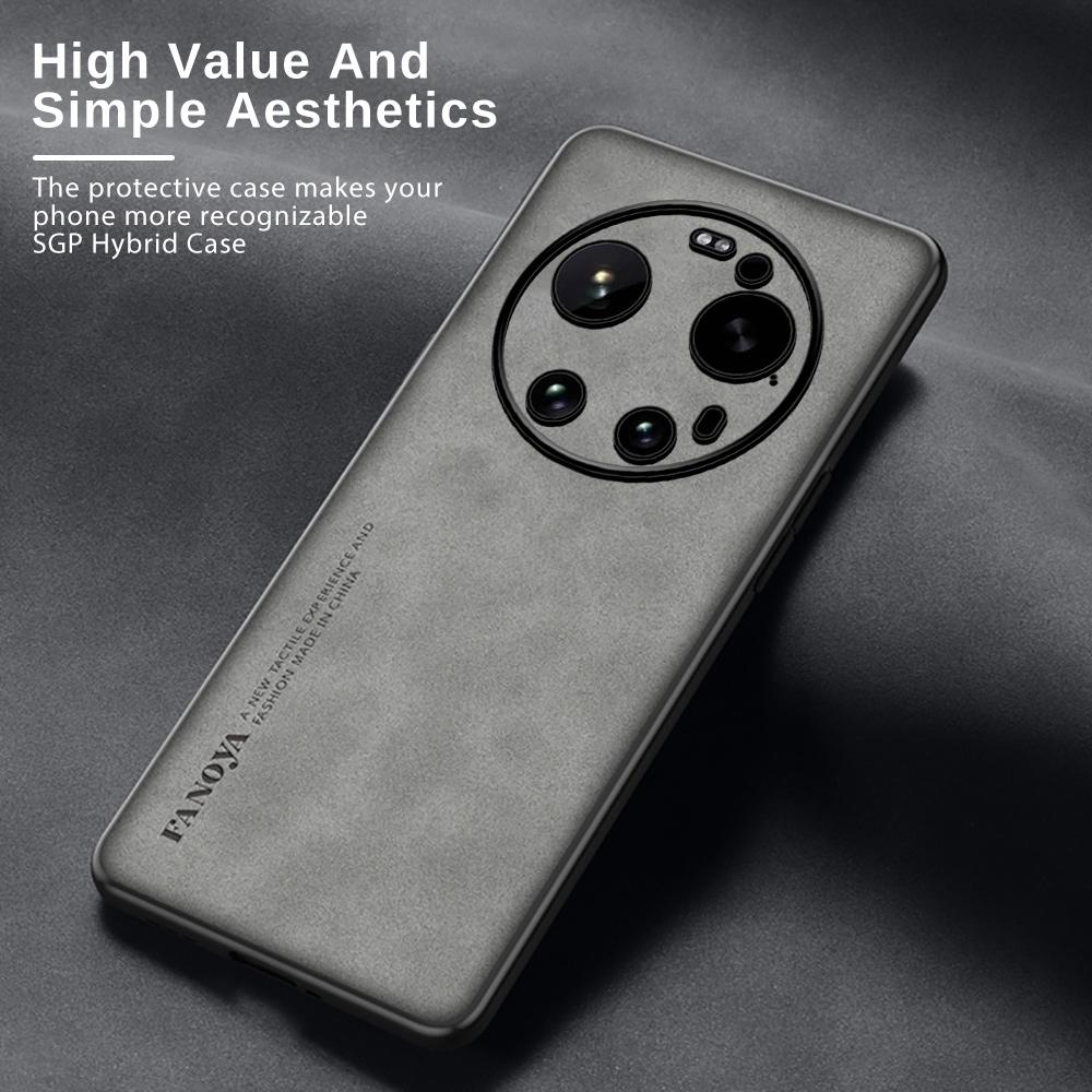 17 Ultra Case Sheepskin Leather Funda For Xiaomi Mi 17Ultra Xiaomi17Ultra 5G 6.9inch Global Camera Shockproof Cover Coque Bumper